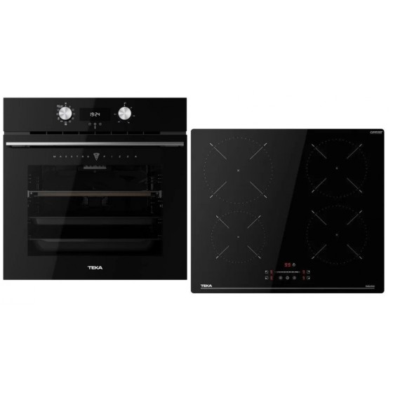 TEKA HLB 8510 P & IBC 64110 SSM BK Σετ Εντοιχιζόμενος Φούρνος & Εστία 70lt